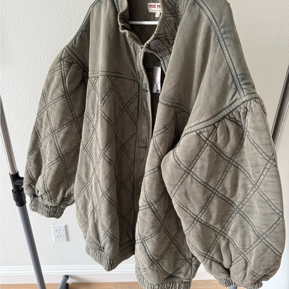 Free People Juno Jacket Laurel Oak - Picture 5 of 7